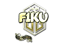 Sticker | F1KU (Gold) | Paris 2023