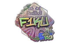 Sticker | F1KU (Holo) | Rio 2022