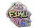 Sticker | F1KU (Holo) | Rio 2022