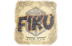 Sticker | F1KU | Austin 2025