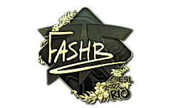 Sticker | FASHR (Gold) | Rio 2022