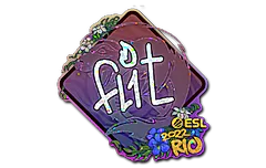 Sticker | FL1T (Glitter) | Rio 2022
