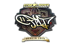Sticker | FL1T (Gold) | Berlin 2019