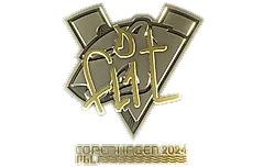 Sticker | FL1T (Gold) | Copenhagen 2024