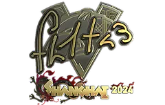 Sticker | FL1T (Gold) | Shanghai 2024