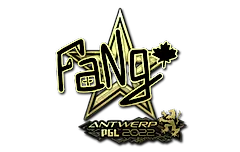 Sticker | FaNg (Gold) | Antwerp 2022