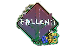 Sticker | FalleN (Glitter) | Rio 2022