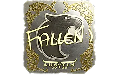 Sticker | FalleN (Gold) | Austin 2025