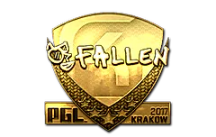 Sticker | FalleN (Gold) | Krakow 2017
