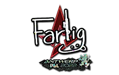 Sticker | Farlig (Glitter) | Antwerp 2022