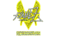 Sticker | FlameZ (Glitter) | Copenhagen 2024