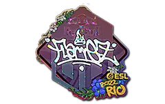 Sticker | FlameZ (Glitter) | Rio 2022