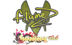 Sticker | FlameZ (Glitter) | Shanghai 2024