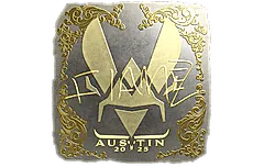 Sticker | FlameZ (Gold) | Austin 2025