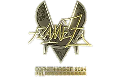 Sticker | FlameZ (Gold) | Copenhagen 2024