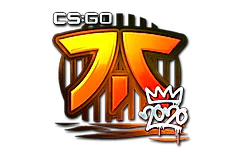 Sticker | Fnatic (Foil) | 2020 RMR