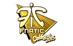 Sticker | Fnatic (Gold) | Cologne 2015