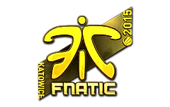 Sticker | Fnatic (Gold) | Katowice 2015