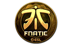 Sticker | Fnatic (Gold) | Katowice 2019