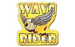 Sticker | Fools Gold Wave Rider