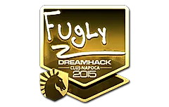 Sticker | FugLy (Gold) | Cluj-Napoca 2015