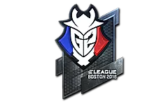 Sticker | G2 Esports (Foil) | Boston 2018