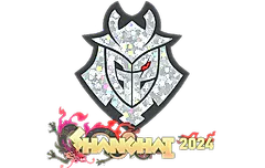 Sticker | G2 Esports (Glitter) | Shanghai 2024