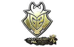 Sticker | G2 Esports (Gold) | Antwerp 2022