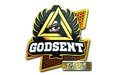 Sticker | GODSENT (Foil) | Atlanta 2017