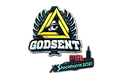 Sticker | GODSENT (Foil) | Stockholm 2021