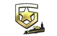 Sticker | Gambit Gaming (Gold) | Stockholm 2021