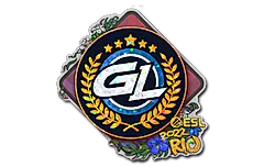 Sticker | GamerLegion (Glitter) | Rio 2022