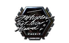 Sticker | GeT_RiGhT (Foil) | London 2018