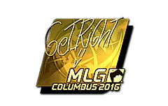 Sticker | GeT_RiGhT (Gold) | MLG Columbus 2016