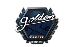 Sticker | Golden | London 2018