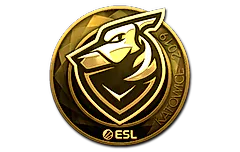Sticker | Grayhound Gaming (Gold) | Katowice 2019