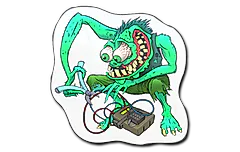 Sticker | Green Bombster