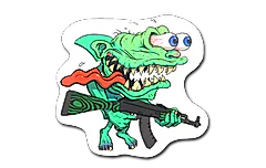 Sticker | Green Shark Shooter