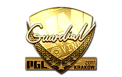 Sticker | GuardiaN (Gold) | Krakow 2017