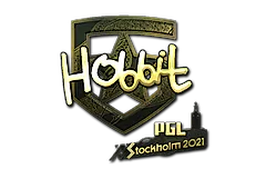 Sticker | HObbit (Gold) | Stockholm 2021