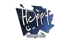 Sticker | Happy | Cologne 2016