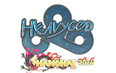 Sticker | Heavygod (Glitter) | Shanghai 2024