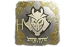 Sticker | Heavygod (Gold) | Austin 2025