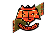 Sticker | HellRaisers (Gold) | Katowice 2015