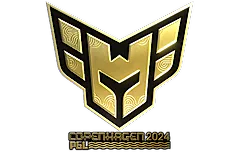 Sticker | Heroic (Gold) | Copenhagen 2024