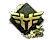 Sticker | Heroic (Gold) | Rio 2022