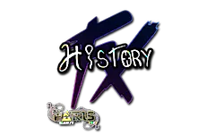 Sticker | History (Glitter) | Paris 2023