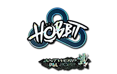 Sticker | Hobbit (Glitter) | Antwerp 2022