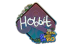 Sticker | Hobbit (Glitter) | Rio 2022