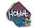 Sticker | Hobbit (Glitter) | Rio 2022